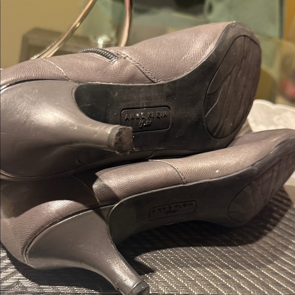 Anne Klein Women's Gray Ankle Booties - Picture 4 of 8